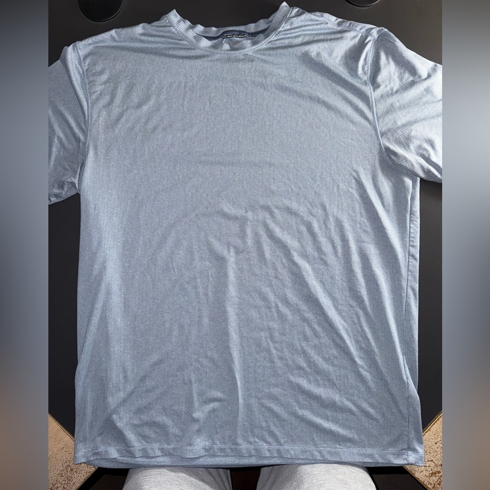 Solaris Active Shirt - Short Sleeve - Large - Blue